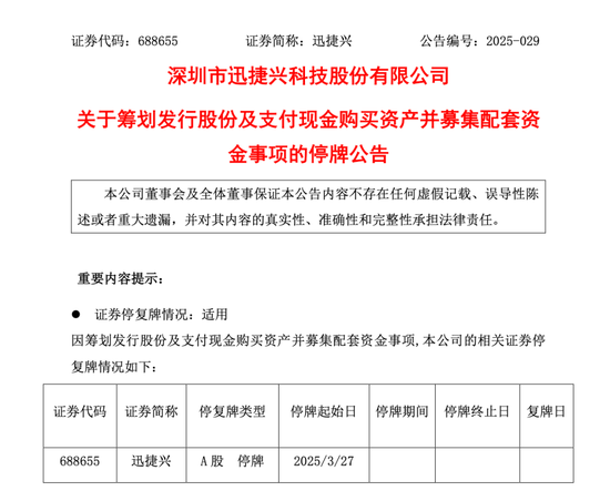 突然停牌！又有A股重大资产重组