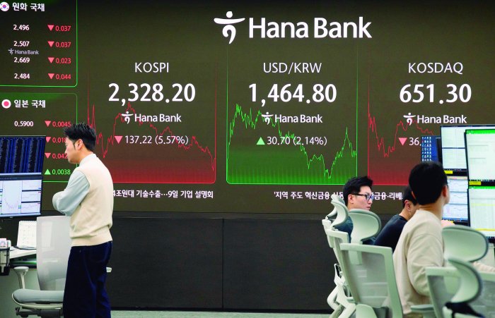 美“对等关税”冲击  全球股市遭遇黑色星期一