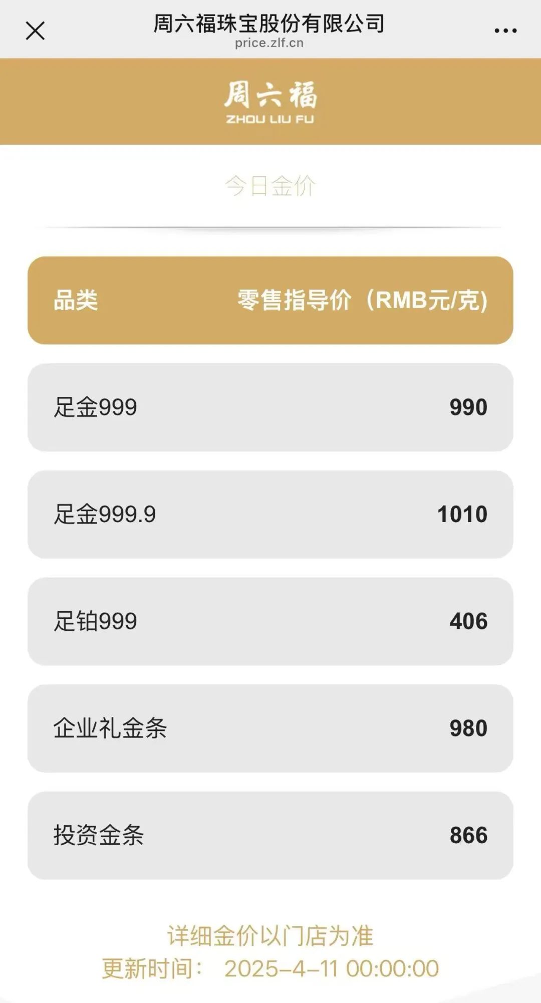 黄金饰品突破1000元/克！高盛：国际金价或升破4200美元/盎司！