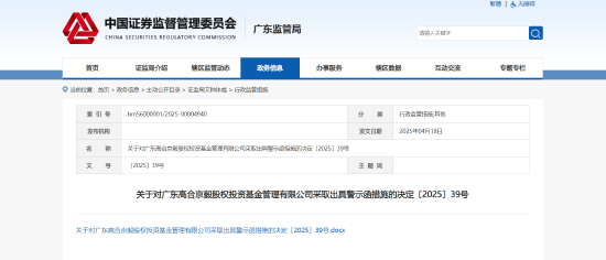 备案缺失、信息失真等多项违规！高合京毅被出具警示函
