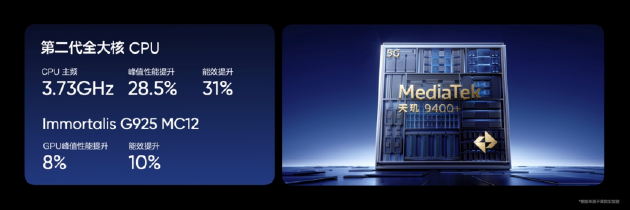 真我GT7正式发布：搭载3nm天玑9400+，国补到手价2210元起