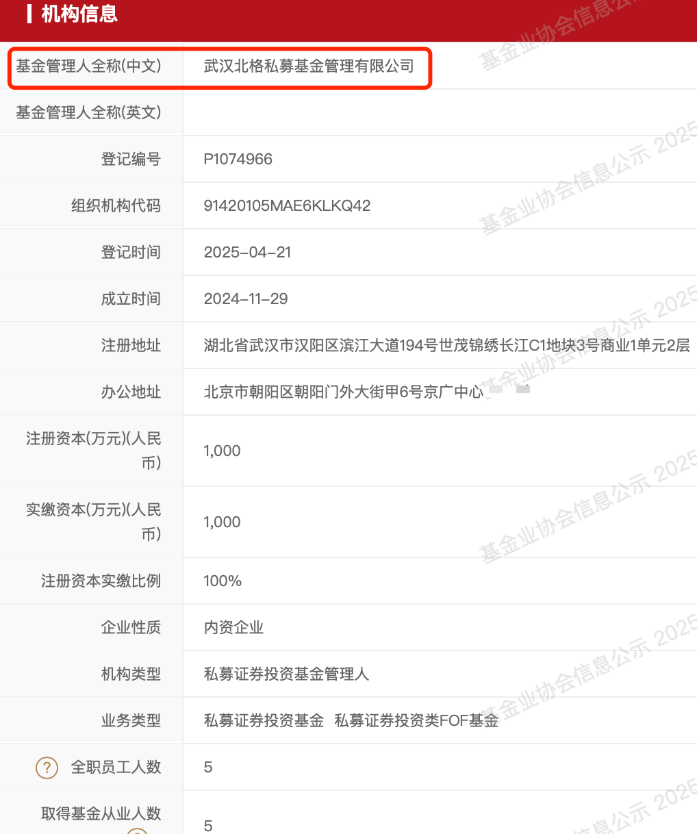 资深量化基金经理“奔私”，携手大厂职员创业