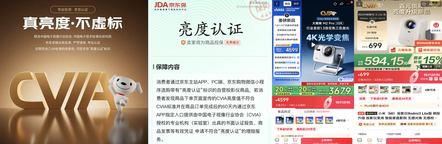 京东发起“真亮度不虚标”倡议 携手行业共推投影仪规范化发展