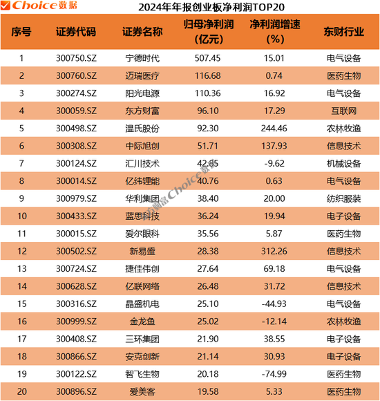 A股2024年年报全榜单出炉！